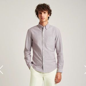 Bonobos Grey Stretch Button Down